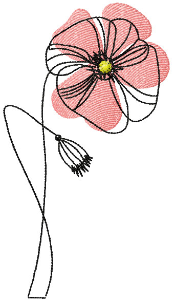 Poppies Free Embroidery Design 12 Free Embroidery Designs Links And