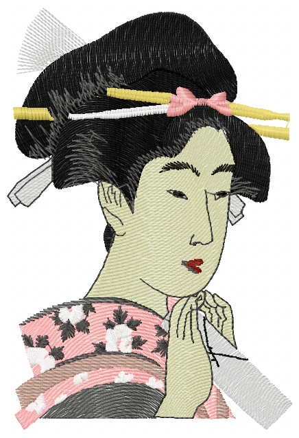 Geisha free embroidery - Free embroidery designs links and download ...