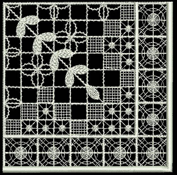 FSL embroidery element