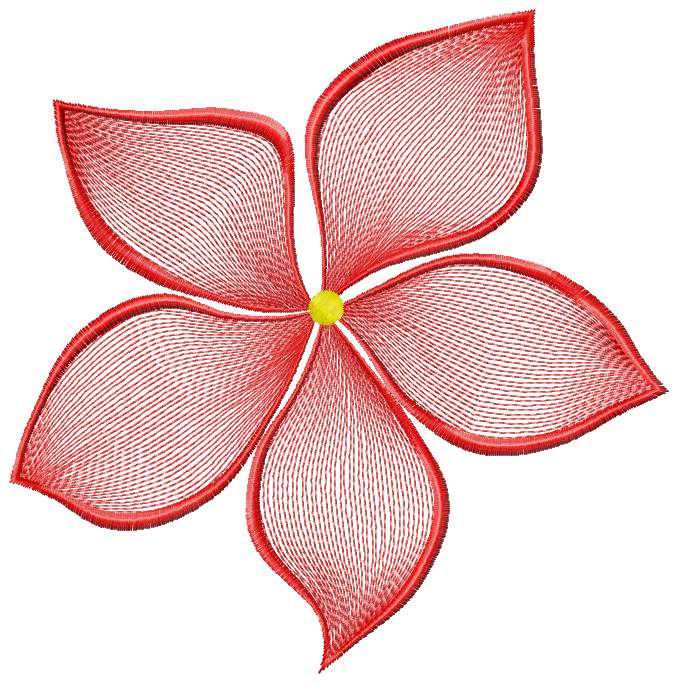 Poppy free embroidery 2