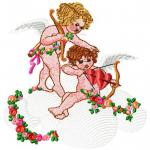 More information about "Cupids free embroidery"