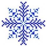 More information about "Snowflake free embroidery"