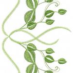 More information about "Green Leaves free embroidery 2"