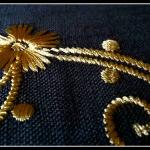More information about "Gold swirl decoration free embroidery design"