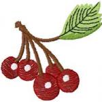 More information about "Cherry free embroidery design 3"