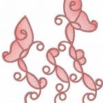 More information about "Abstract decoration free embroidery design"