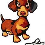 More information about "Dachshund free embroidery design"