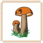 More information about "Mushrooms free embroidery design"