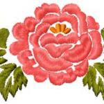 More information about "Rose free embroidery design 11"