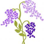 More information about "Lilac free embroidery design 2"