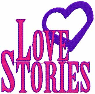 Love stories free embroidery design
