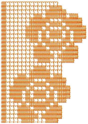 Border element free embroidery design 2