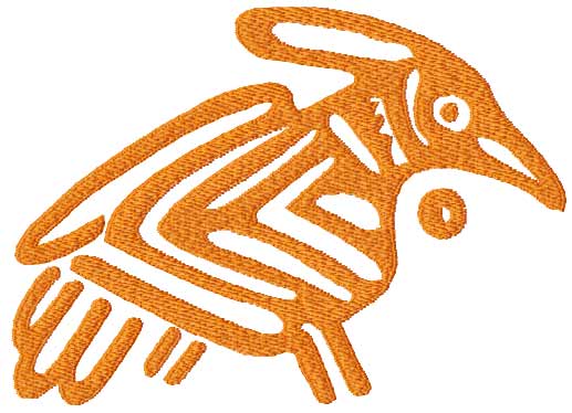 Ethnic free embroidery design 3