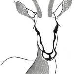 More information about "Deer free embroidery design"