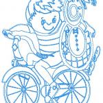 More information about "My favorite bike free embroidery design"