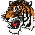 More information about "Tiger free embroidery design 2"