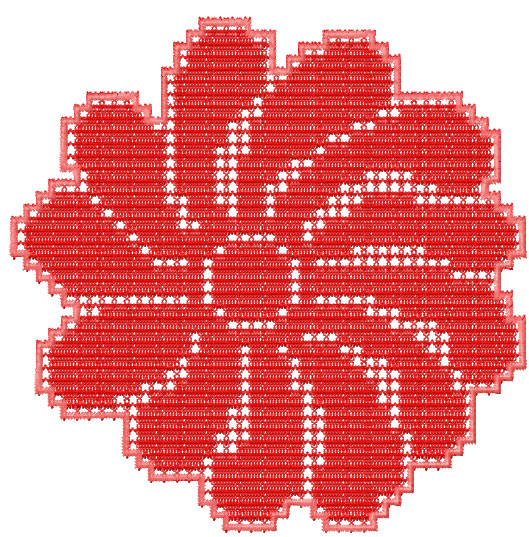 Flower lace free embroidery design 27