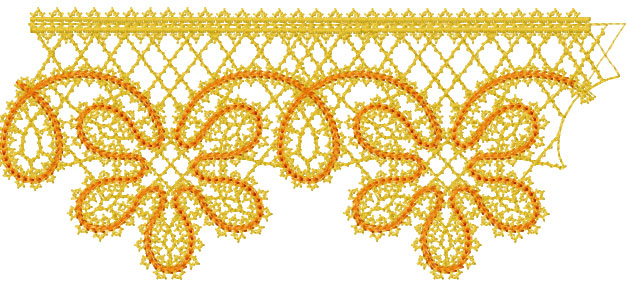 Decoration free embroidery design 22