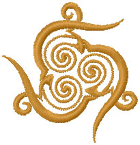 Celtic free embroidery design