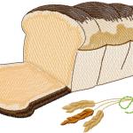 More information about "Bread free embroidery design"