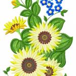 More information about "Sun flower free embroidery 2"