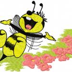 More information about "Bee free embroidery 3"