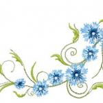 Basil free embroidery - Flowers - Machine embroidery community