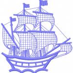 More information about "Ship free embroidery design"