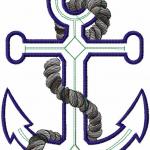 More information about "Anchor applique free embroidery design"