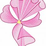 More information about "Modern flower free embroidery design 46"