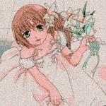 More information about "Anime girl photo stitch free embroidery design"
