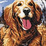 More information about "Hound photo stitch free embroidery design"