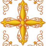 More information about "Classic cross free embroidery design"