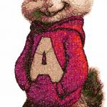 More information about "Alvin photo stitch free embroidery design 2"