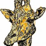 More information about "Giraffe photo stitch free embroidery design"