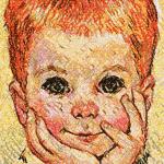 More information about "Red hair boy photo stitch free embroidery design"