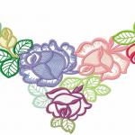 More information about "Flower decoration free embroidery 59"