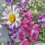 More information about "Summer bouquet photo stitch free embroidery design"