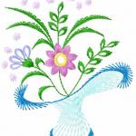More information about "Flower basket photo stitch free embroidery design 5"