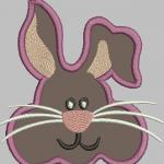 More information about "Rabbit applique free embroidery design"