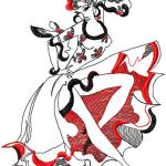 More information about "Spanish dancer free embroidery design"