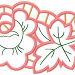 More information about "Rose lace free embroidery design 31"