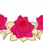 More information about "Rose blouse decoration free embroidery design"