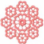 More information about "Pink decoration free embroidery design11"