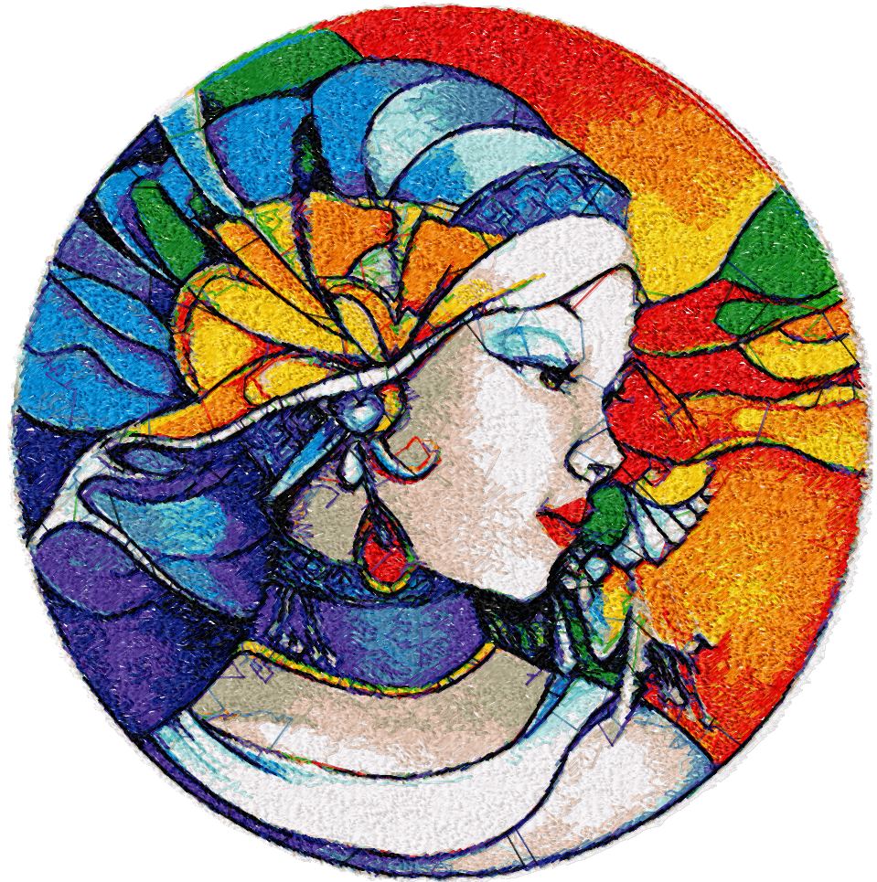 Nabira photo stitch free embroidery design