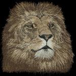 More information about "Lion muzzle free embroidery design"