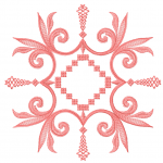 More information about "Big pink decoration free embroidery design"