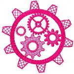 More information about "Gears free embroidery design"