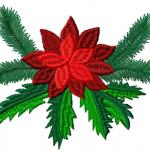 More information about "Christmas decoration free embroidery design 34"
