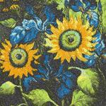 More information about "Sunflowers photo stitch free embroidery design 7"